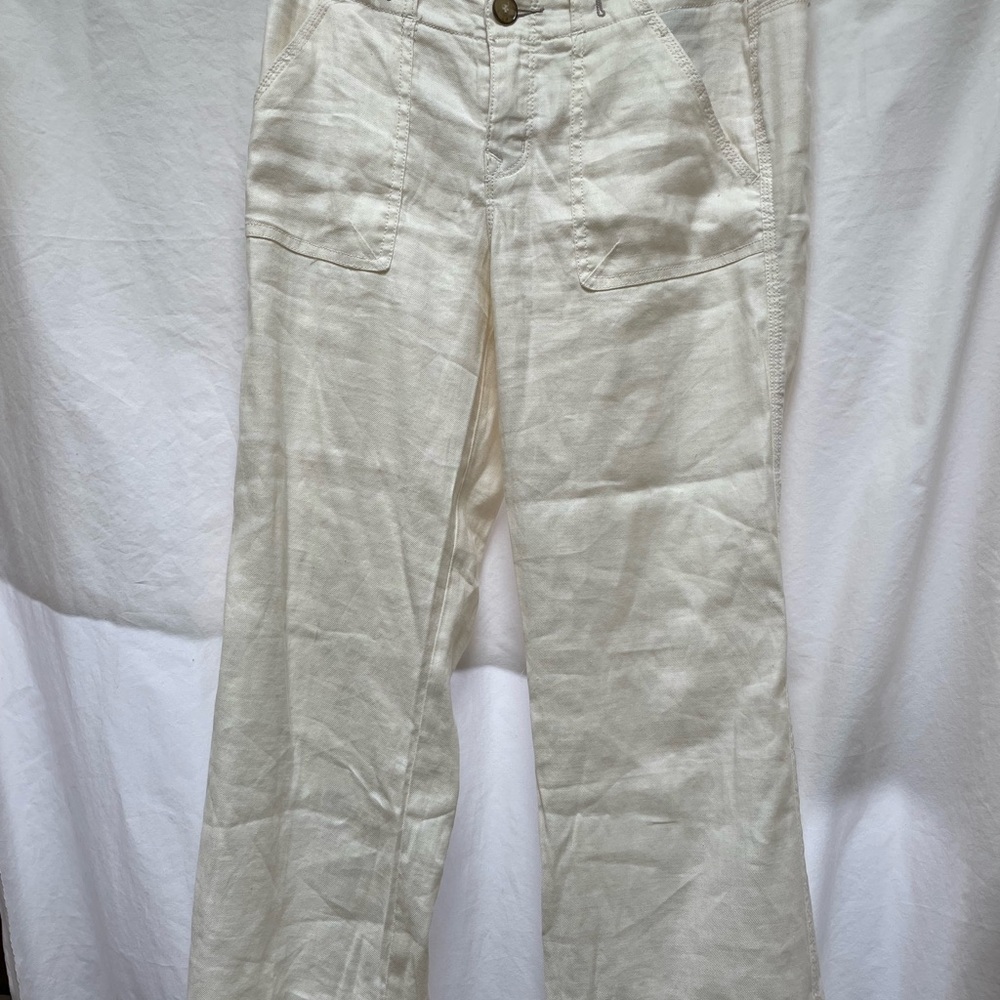 Level 99 linen bell bottom pants